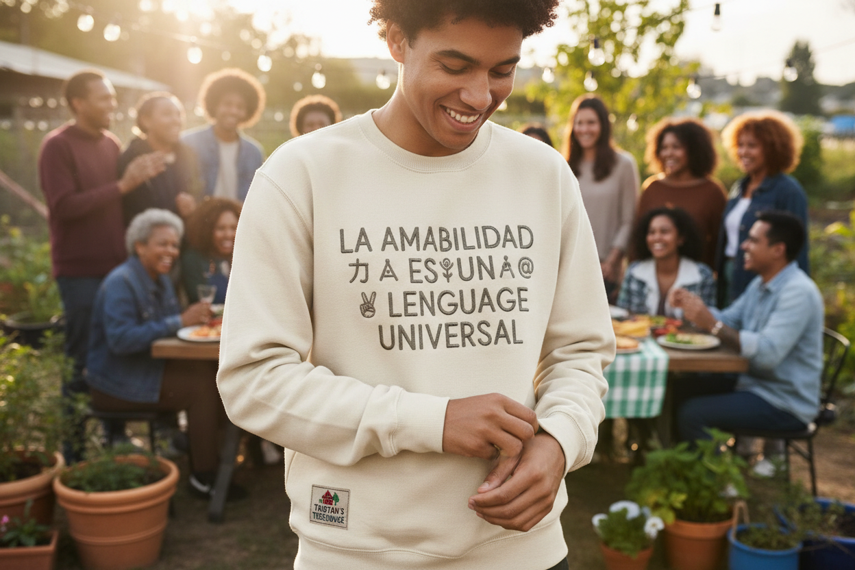 Kindness is a Universal Language – Sweatshirt