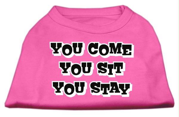 Mirage Pet Products 51-51 MDBPK You Come  You Sit  You Stay Screen Pri