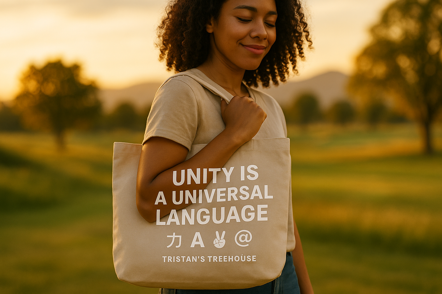 Unity is a Universal Language – Tote Bag