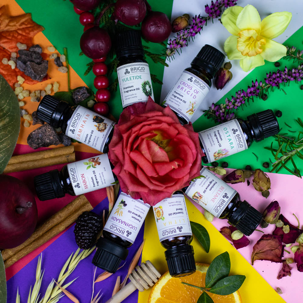 Beltane Diffuser Oil – Rose & Jasmine Natural Home Fragrance Blend